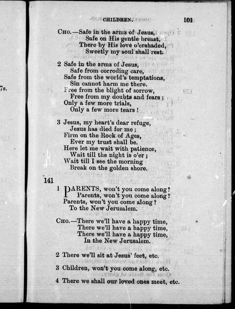 Gospel Tent Hymns page 100