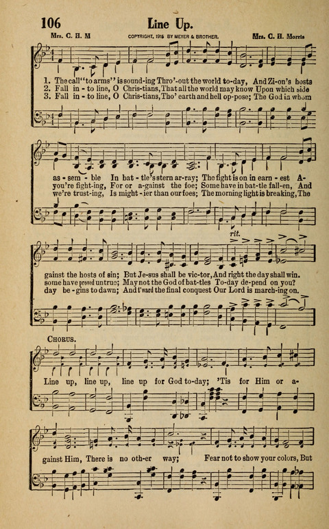 Great Tabernacle Hymns page 106