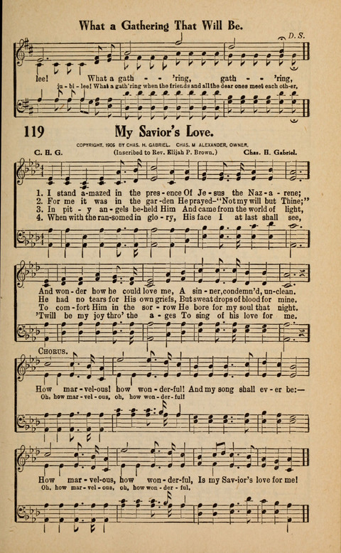Great Tabernacle Hymns page 119