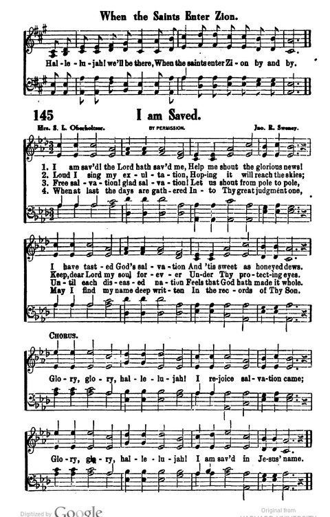 Great Tabernacle Hymns page 145