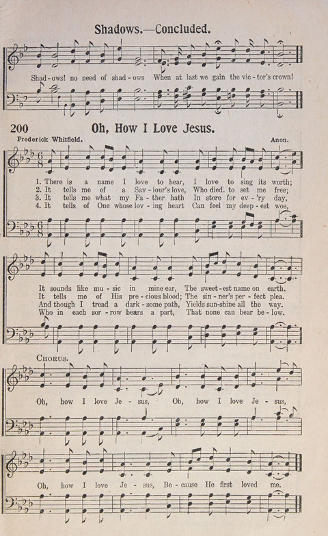 Gospel Truth in Song No. 3 page 181