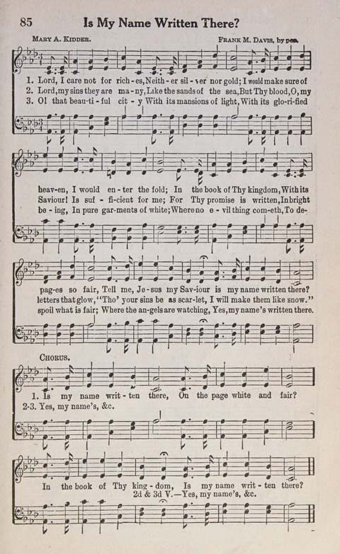 Gospel Truth in Song No. 3 page 85