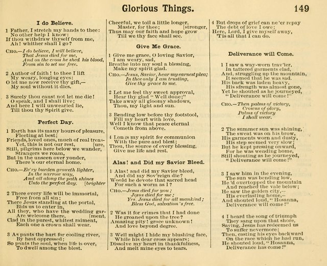 Glorious Things in Sacred Song: for use in Sabbath Schools and Gospel Meetings page 145