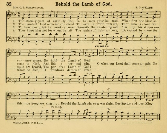 Glorious Things in Sacred Song: for use in Sabbath Schools and Gospel Meetings page 30