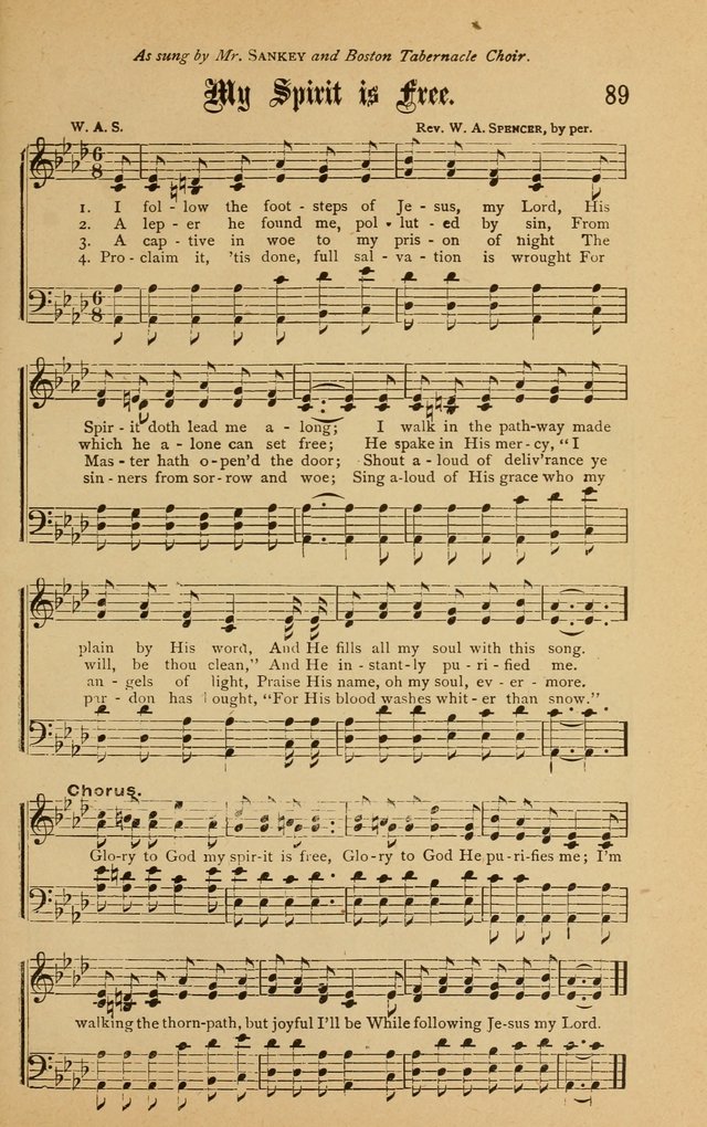 Good Will: A collection of New Music for Sabbath Schools and Gospel Meetings (Enlarged) page 87