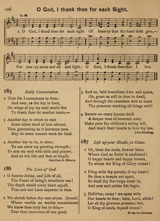 Good-Will Songs: a Compilation of Hymns and Tunes page 107