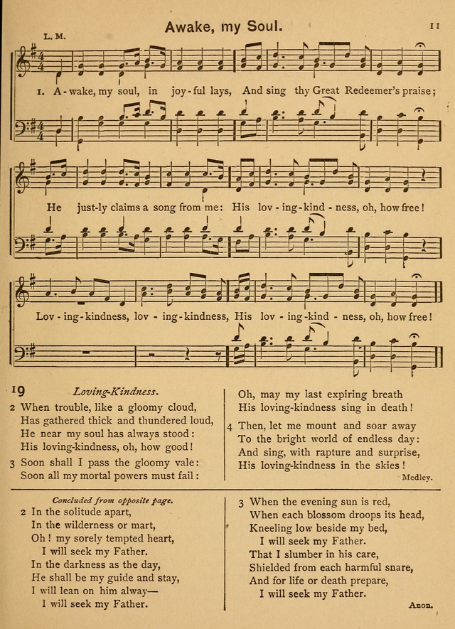 Good-Will Songs: a Compilation of Hymns and Tunes page 12
