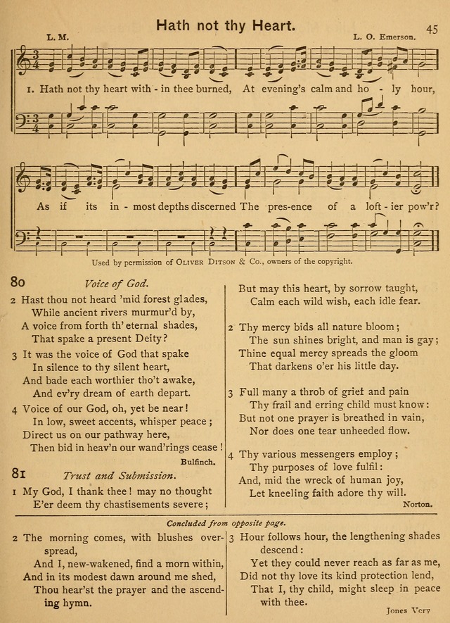 Good-Will Songs: a Compilation of Hymns and Tunes page 46