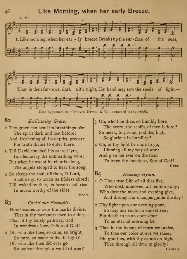 Good-Will Songs: a Compilation of Hymns and Tunes page 47
