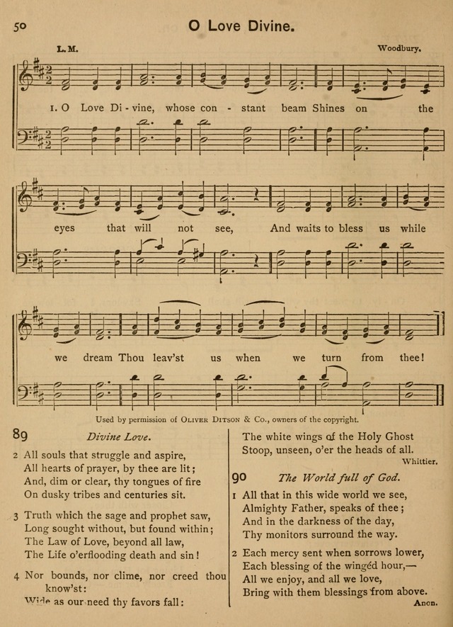 Good-Will Songs: a Compilation of Hymns and Tunes page 51
