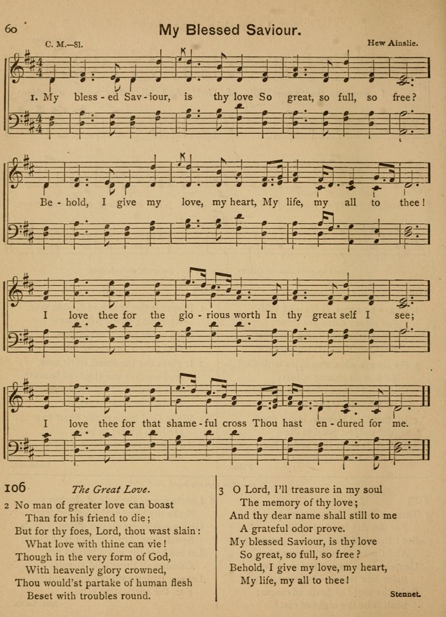 Good-Will Songs: a Compilation of Hymns and Tunes page 61