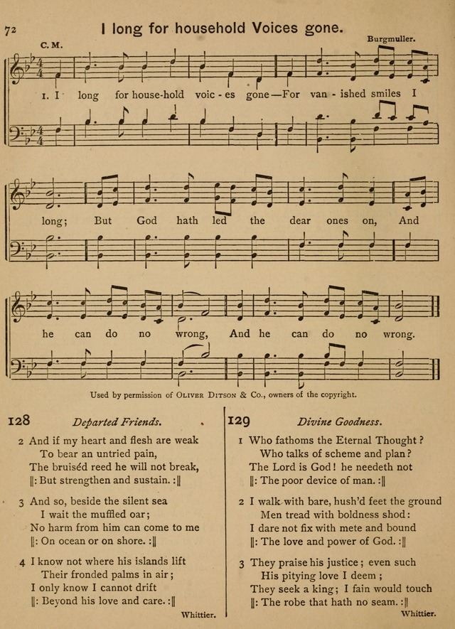 Good-Will Songs: a Compilation of Hymns and Tunes page 73