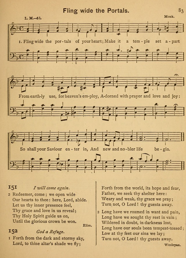 Good-Will Songs: a Compilation of Hymns and Tunes page 84