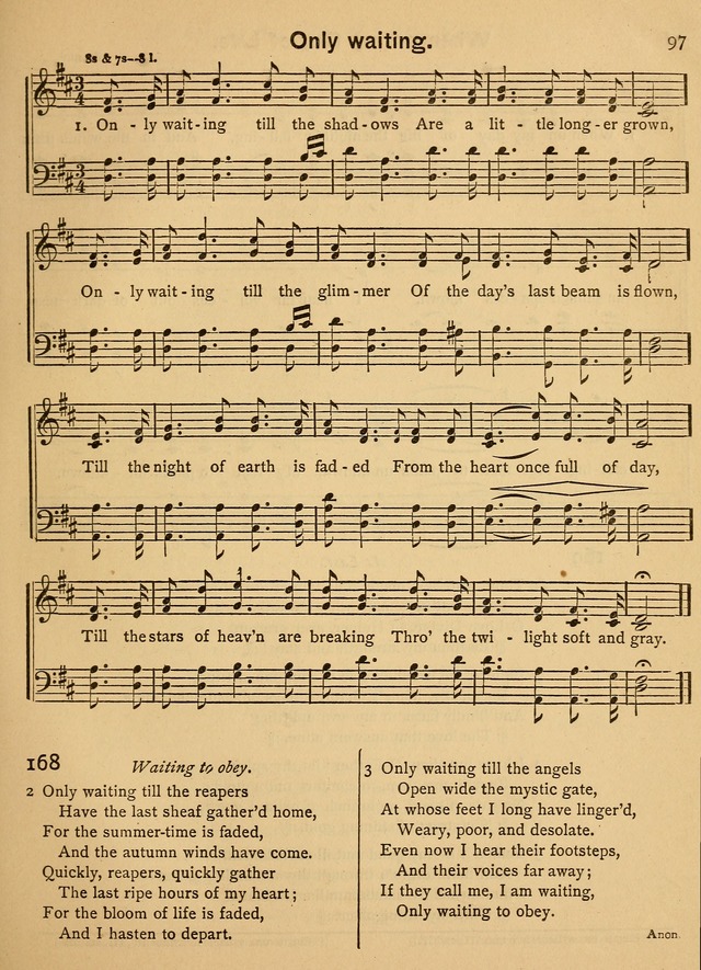Good-Will Songs: a Compilation of Hymns and Tunes page 98