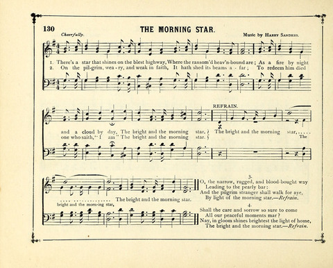 The Gem of Gems: a choice collection of sacred songs, original and selected, for the use of Sunday-Schools, Bible Classes and Social Worship page 130