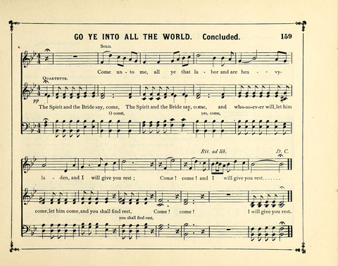 The Gem of Gems: a choice collection of sacred songs, original and selected, for the use of Sunday-Schools, Bible Classes and Social Worship page 159
