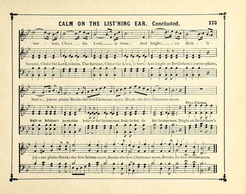 The Gem of Gems: a choice collection of sacred songs, original and selected, for the use of Sunday-Schools, Bible Classes and Social Worship page 173