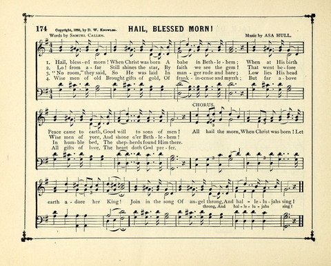 The Gem of Gems: a choice collection of sacred songs, original and selected, for the use of Sunday-Schools, Bible Classes and Social Worship page 174