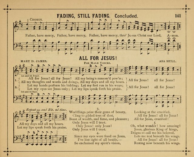 Garlands of Praise: a choice collection of original and selected hymns and tunes suitable for Sunday-Schools, Bible classes and the home circle page 146