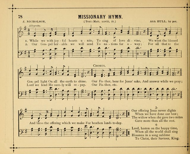 Garlands of Praise: a choice collection of original and selected hymns and tunes suitable for Sunday-Schools, Bible classes and the home circle page 83