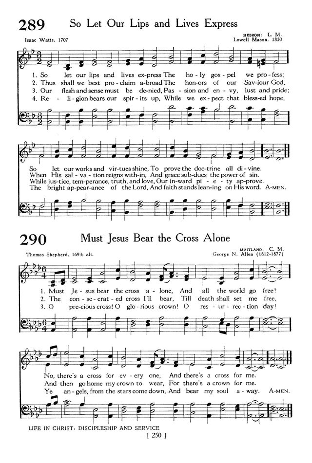The Hymnbook page 250
