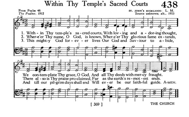 The Hymnbook page A438