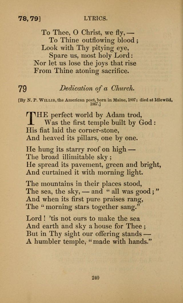 Hymns for All Christians page 240