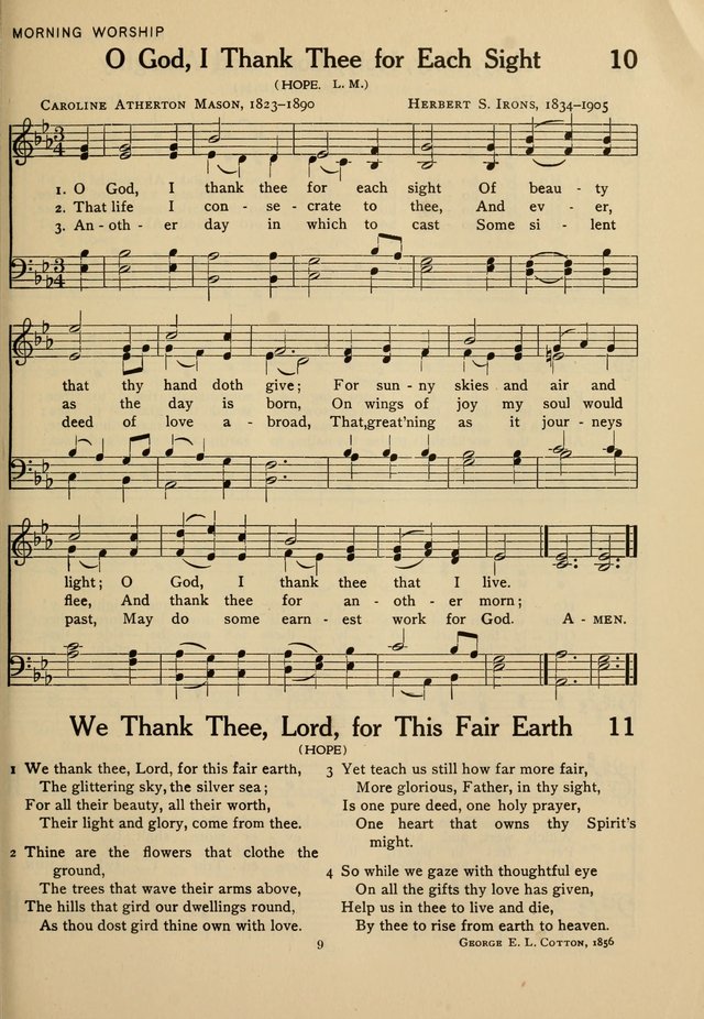 Hymnal for American Youth page 10