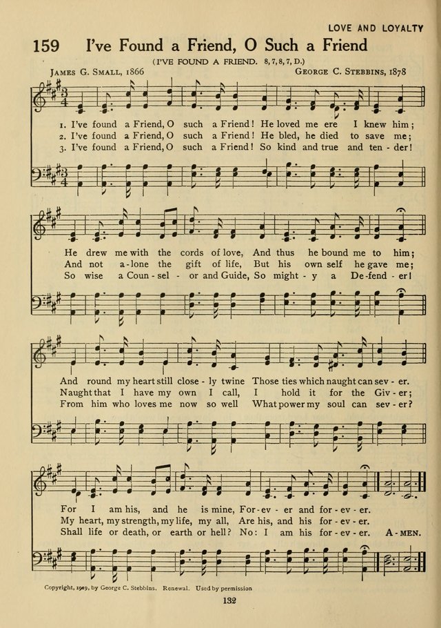 Hymnal for American Youth page 133