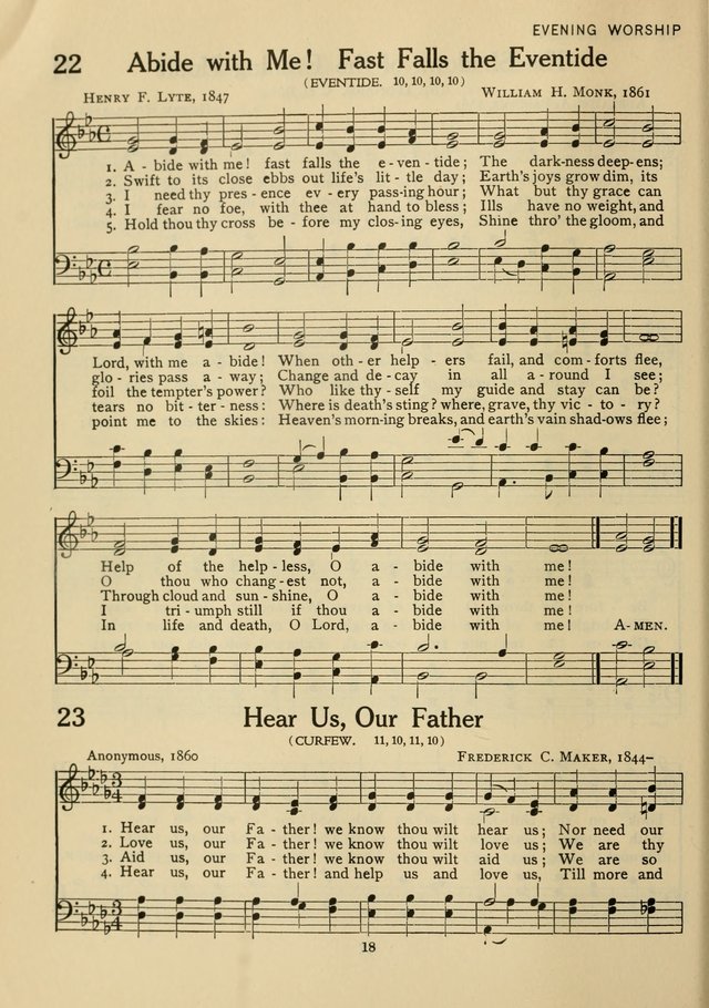 Hymnal for American Youth page 19