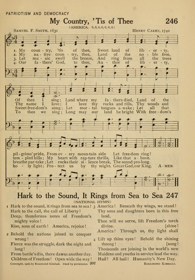 Hymnal for American Youth page 208