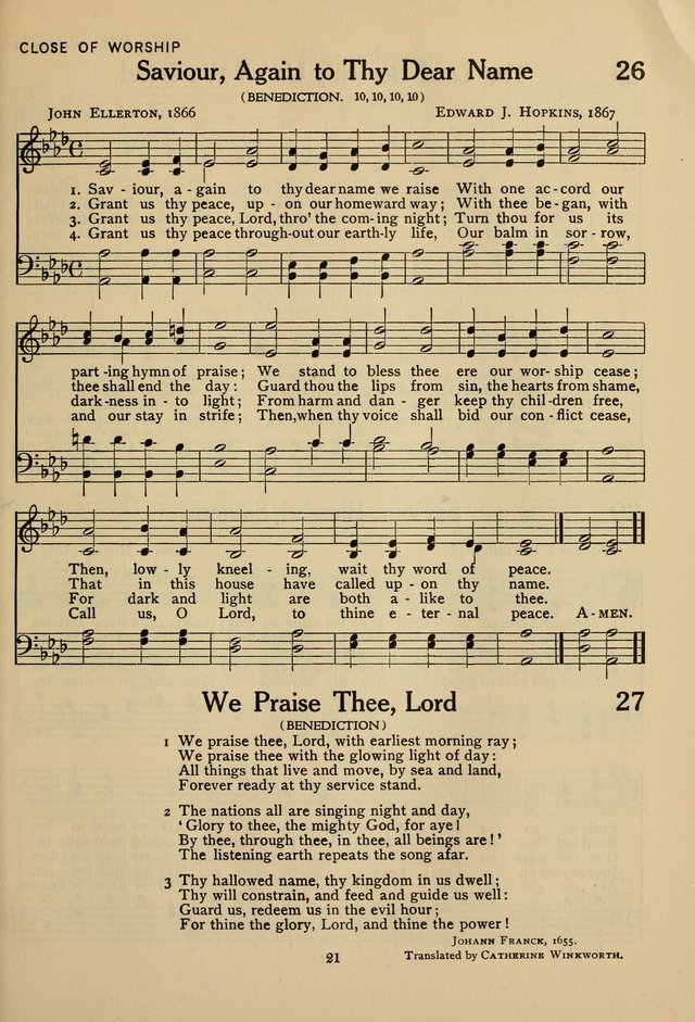 Hymnal for American Youth page 22
