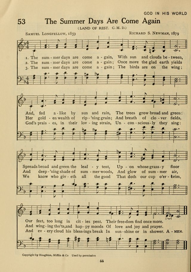 Hymnal for American Youth page 45