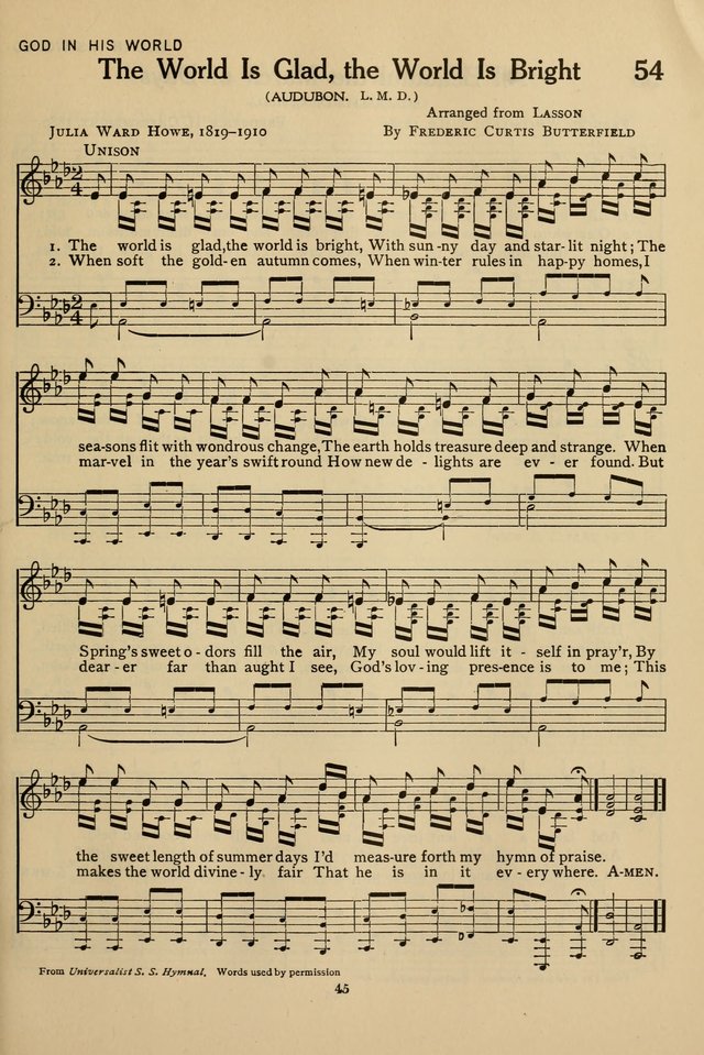 Hymnal for American Youth page 46