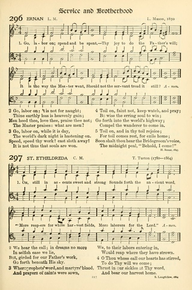 Hymns for the Church page 220