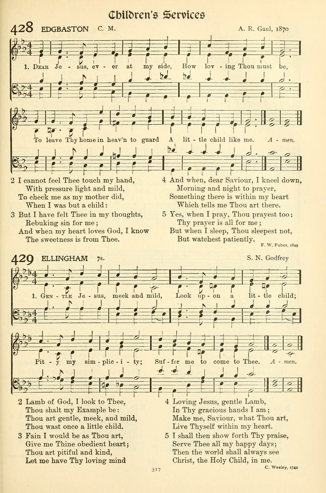 Hymns for the Church page 320