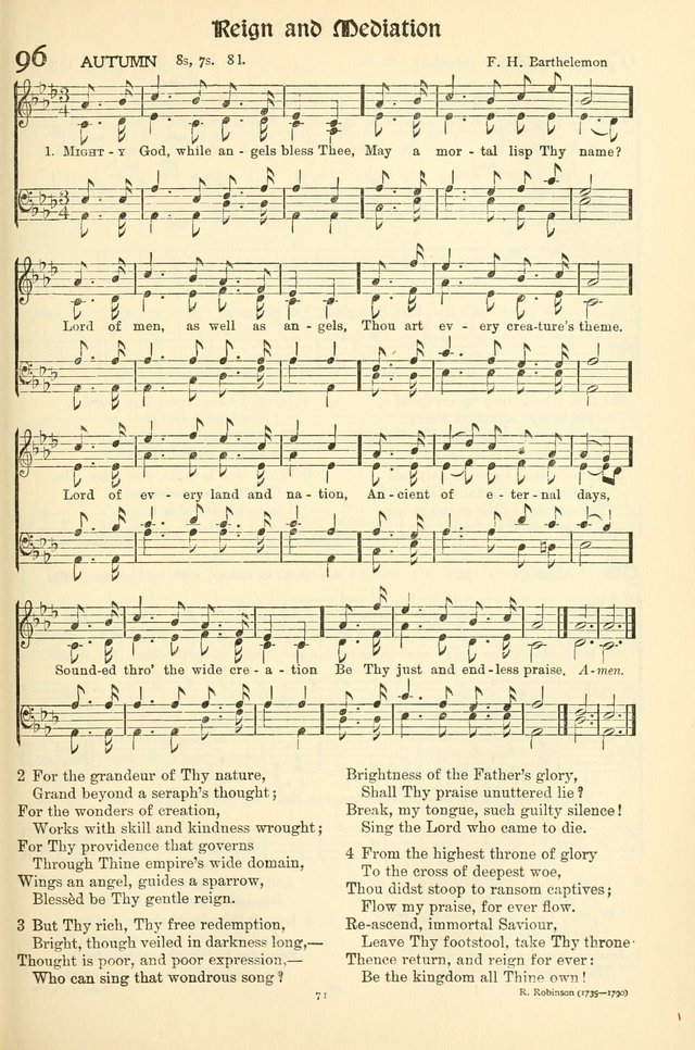 Hymns for the Church page 74