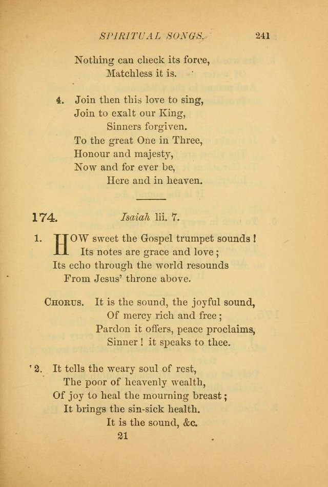 Hymns for the Church on Earth: being three hundred and sixty-six hymns and spiritual songs. (For the most part of modern date.) (New Ed.) page 243