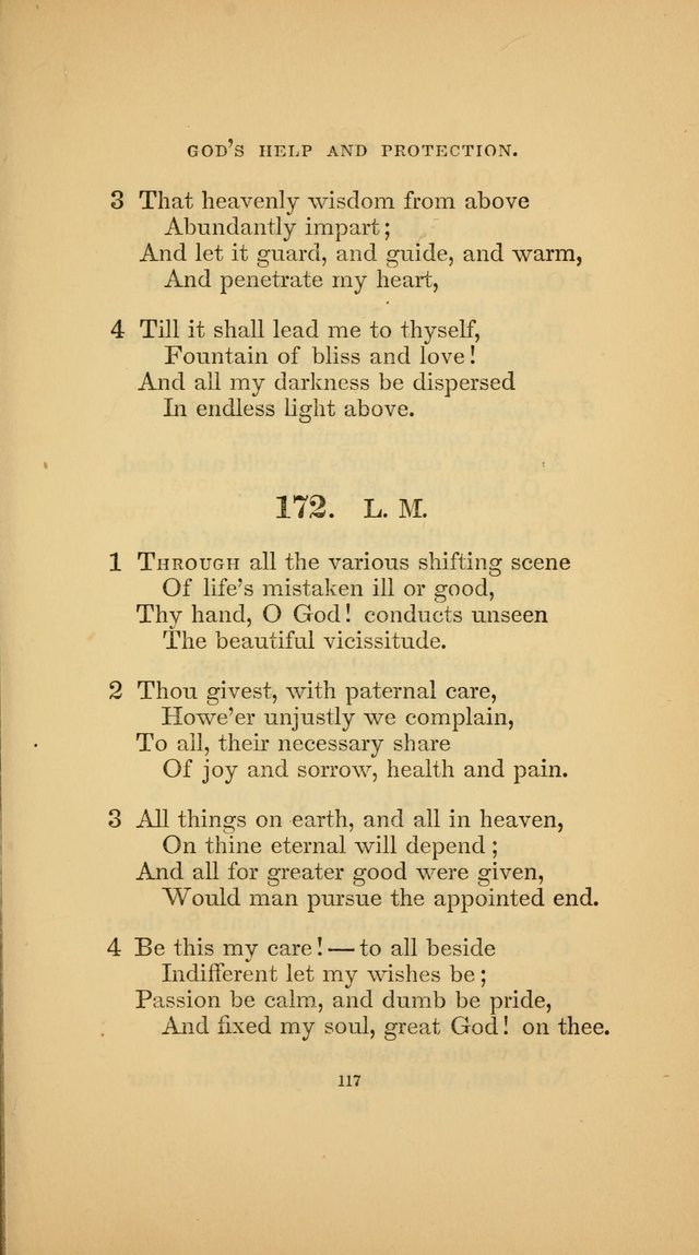Hymns for the Church of Christ (3rd thousand) page 117