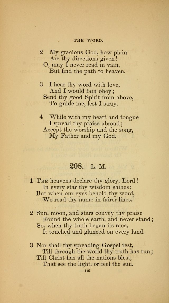 Hymns for the Church of Christ (3rd thousand) page 146