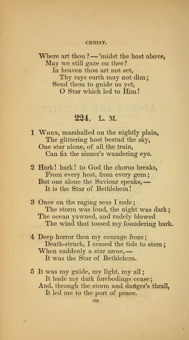 Hymns for the Church of Christ (3rd thousand) page 160