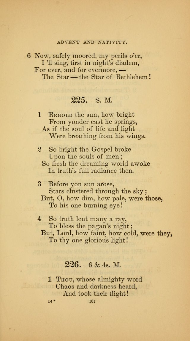Hymns for the Church of Christ (3rd thousand) page 161