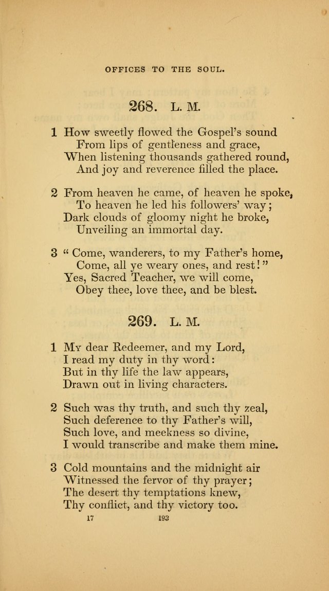 Hymns for the Church of Christ (3rd thousand) page 193