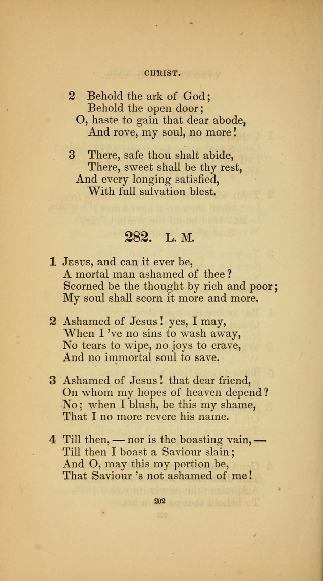 Hymns for the Church of Christ (3rd thousand) page 202