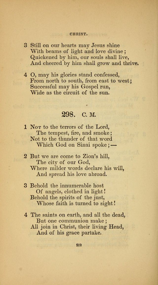 Hymns for the Church of Christ (3rd thousand) page 212