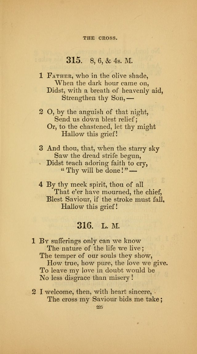 Hymns for the Church of Christ (3rd thousand) page 225