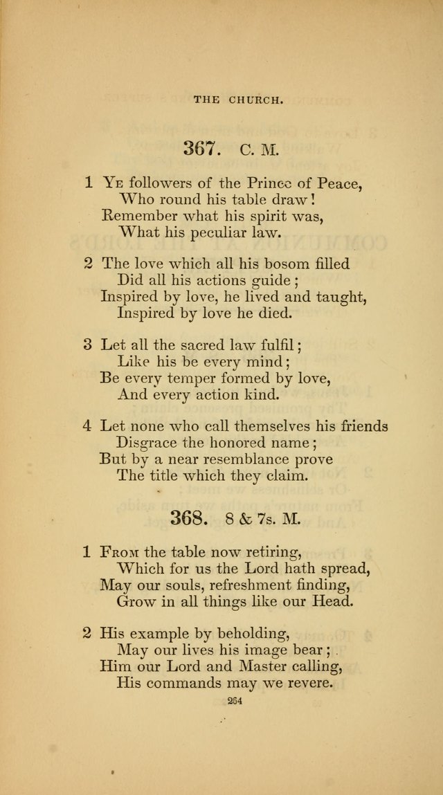 Hymns for the Church of Christ (3rd thousand) page 264