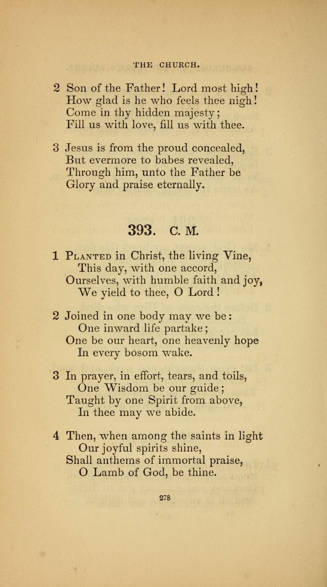 Hymns for the Church of Christ (3rd thousand) page 278
