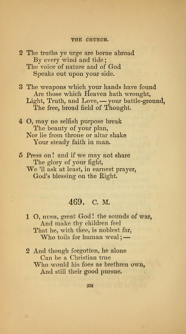 Hymns for the Church of Christ (3rd thousand) page 330