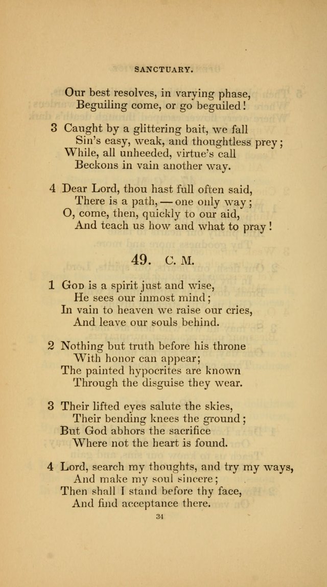 Hymns for the Church of Christ (3rd thousand) page 34